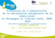 Evaluation de l’exhaustivité de la déclaration obligatoire de la tuberculose en Bourgogne et Franche-Comté, 2009-2010 Résultats préliminaires : Etude descriptive