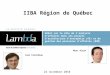 IIBA Région de Québec 24 novembre 2010 Débat sur le rôle de l'analyste d'affaires dans les projets d'architecture d'entreprise (AE) et de gestion des processus