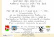 Lehrstuhl Altlasten Prof. Dr.-Ing. Wolfgang Spyra 1 Modèle de coopération de gestion des énergies Kamena Vourla (GR) et Bad Belzig (D) Projet de Z.E.I.T