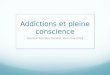 Addictions et pleine conscience Docteur Yasmine Lienard, Paris mai 2014