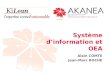 Système d’information et OEA Alain COMTE Jean-Marc ROCHE