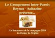 Le Groupement Inter-Parois Beynat - Aubazine présente... Le lancement de la campagne 2014 du Denier de l'Eglise