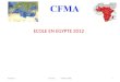 10/04/12Ph.Miné CFMA LPNHE12 ECOLE EN EGYPTE 2012