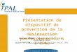 Séance d’information de la SMTE du 20/09/2012 Présentation du dispositif de prévention de la désinsertion professionnelle à l’IPAL Docteur VOGEIN – Médecin