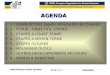 Slide no 1 14/05/2002 Import/Export dans Qualiac AGENDA 1 – BILAN ACTUEL (après introduction de Qualiac) 2 – FUTUR : OBJECTIFS, ETAPES 3 – ETAPES A COURT