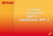 L’effet incrétine GLP-1 - inhibiteur DPP-4. 2 Diététique, Exercice Metformine Glitazones Inh.  Gluc.   Sulfamides Glinides Insuline Agents thérapeutiques