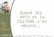 Quand les ARTS et la CULTURE s’en mêlent…... Mise en contexte États généraux des arts et de la culture en Acadie Stratégie globale pour l’intégration