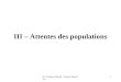 JC Cuisinier-Raynal Gessnet Bordeaux 1 III – Attentes des populations