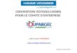 Toulouse | Janvier 2012 CONVENTION VOYAGES LOISIRS POUR LE COMITE D ENTREPRISE code d’accès TOUPARGEL 