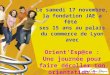 Le samedi 17 novembre, la fondation JAE a fêté ses 15 ans au palais du commerce de Lyon avec Orient’Esp@ce : Une journée pour faire décoller ton orientation