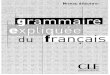 Grammaire Expliquee du Francais Niveau Debutant