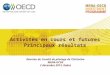 Activités en cours et futures: Principaux résultats du Programme MENA-OCDE pour l'Investissement