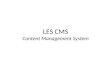 Les CMS : Content Management System