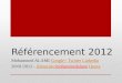 Referencement seo 2012