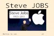 Steve Jobs -  biographie