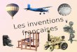 Les inventions françaises