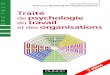 Traité psychologie travail et des organisations