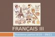 Français iii partiel 3 bis