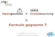 Open geodata + crowdsourcing : formule gagnante ?