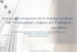 Innovation Valeur en Politique - Gilles DARRAGI
