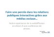 Webéducation - Médias sociaux et RECYC-QUÉBEC