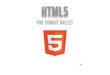 Presentation html5 css3 by thibaut
