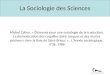 Sociologie des sciences Michel Callon - Les coquilles st Jacques