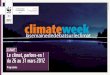 Programme Climat Week 2012
