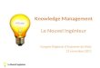 Nouvel Ingénieur - Knowledge Management (12/11/2011 - Contenu)