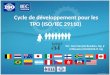Cycle de développement pour les TPO (Norme ISO/IEC 29110)