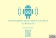 Communication entre android et arduino via bluetooth