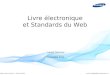 Livre Électronique et Standards du Web
