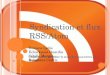 Syndication, flux RSS et Atom