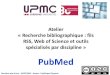Doctorat sciences - Outil de recherche : PubMed