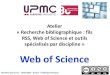 Doctorat sciences - Outil de recherche : le Web of Science