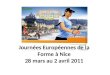 Journées Européennes de la Forme – 28 mars au 2 avril 2011