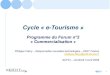 ACFCI Commercialisation Internet tourisme
