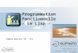 02-Programmation Fonctionnelle - Le Lisp