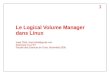 Le Logical Volume Manager (LVM) dans Linux