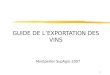 Marketing Du Vin - JP Couderc
