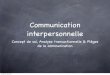 Communication Interpersonnelle 2