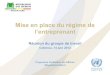 BENIN - Réunion du Groupe de Travail sur l'Entreprenant 16062012