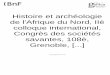 Histoire Et Arcgeologie de l Afrique Du Nord -Colloque 1983