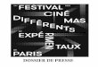 Dossier de presse de la 14e édition du Festival des Cinémas Différents et Expérimentaux de Paris (2012)