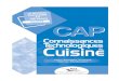 E1741 CAP Connaissances Technologiques de Cuisine