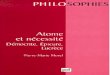 Philo - Atome et nécéssité - Démocrite, Epicure, Lucrèce - Fr.69 Pg