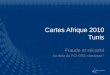 Finatech - Présentation Fahd Mekouar Cartes Afrique 2010 : Fraude & Sécurité