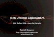 Rich Desktop Applications