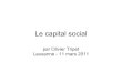 Le capital social