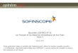 Baromètre Sofinco - Sofinscope Les Français et leurs dépenses énergétiques février 2014 par OpinionWay